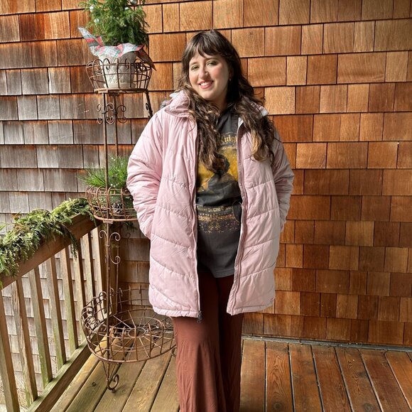 NWT Columbia Light Pink Village Park Insulated Long Jacket in Women's XXL - Picture 14 of 16